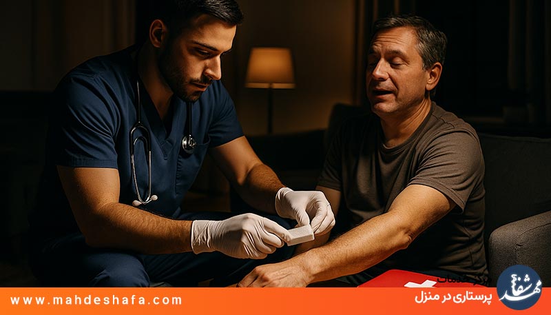 درمان-خانگی-زخم-پای-دیابتی-برای-جلوگیری-از-عفونت
