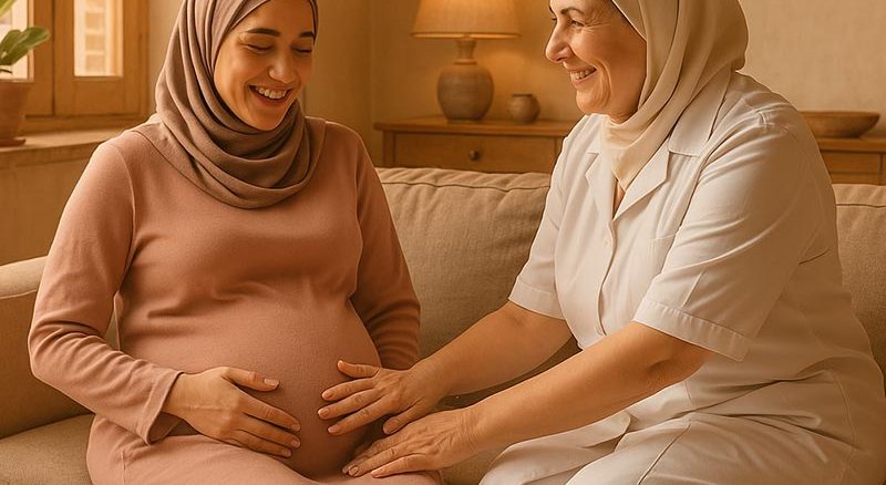 مراقبت-بارداری-در-خانه-توسط-ماماهای-متخصص-مهدشفا