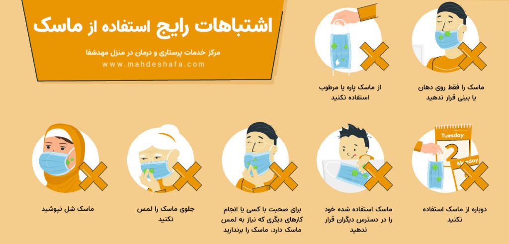 اشتباهات-رایج-استفاده-از-ماسک
